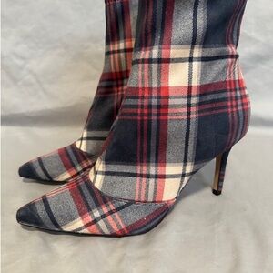 Jessica Simpson multi colored ankle boot